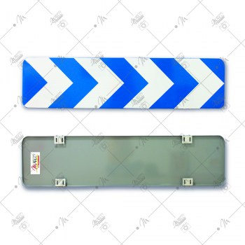 PD01 PANEL DIRECCIONAL 165X45 AZUL Y BLANCO